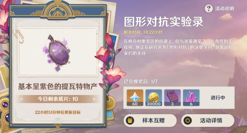 《原神》基本呈紫色的提瓦特物产在哪里拍照_基本呈紫色的提瓦特物产拍照位置路线图文攻略