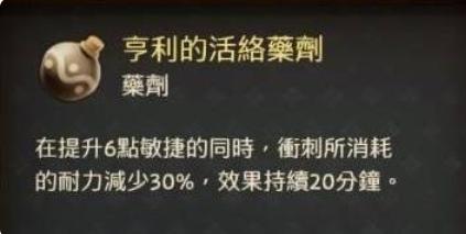 天国拯救2亨利的活络药剂怎样炼制_亨利的活络药剂炼制材料方法