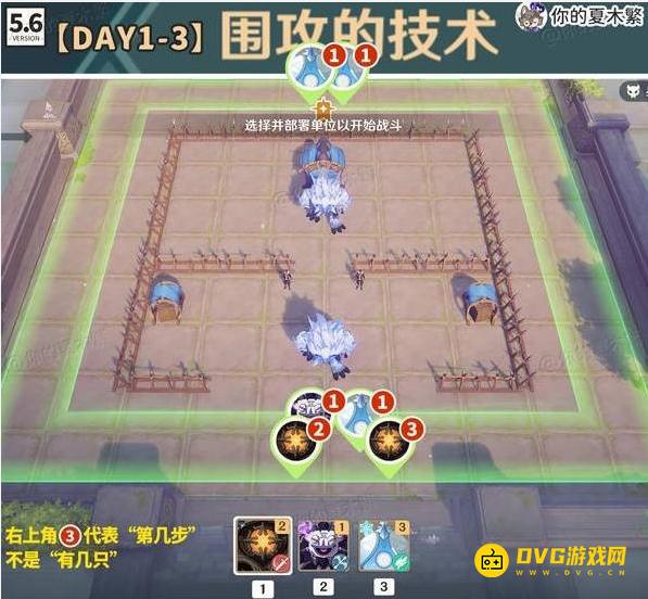 《原神》雨阵奔流之述演第三关围攻的技术怎么过-围攻的技术通关布局图文攻略