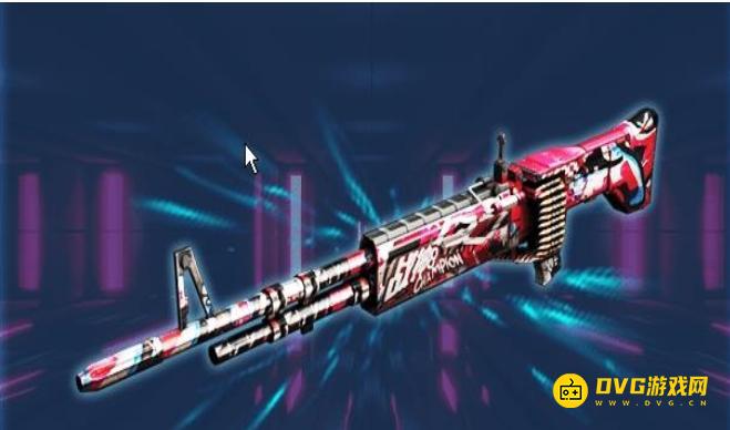 cf《穿越火线》M60-战神8这把武器枪身上的花纹组成了什么字