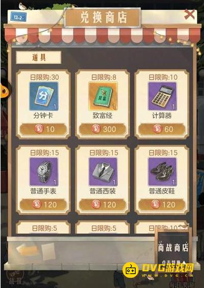 《时光杂货店》商战商店买什么-商战商店优先购买推荐