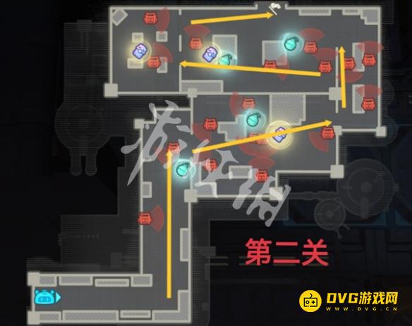 《原神》静音谍械潜行第二关怎么过