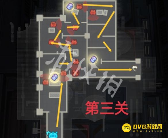 《原神》静音谍械潜行第三关怎么过