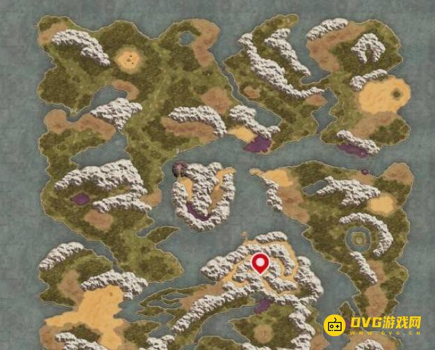 《勇者斗恶龙1重制版》岩泣岛南部沙地秘密地点位置图解