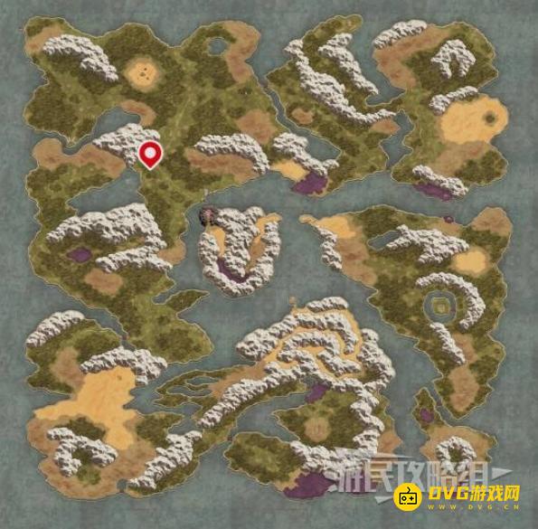 《勇者斗恶龙1重制版》拉达托姆西北森林秘密地点位置图解