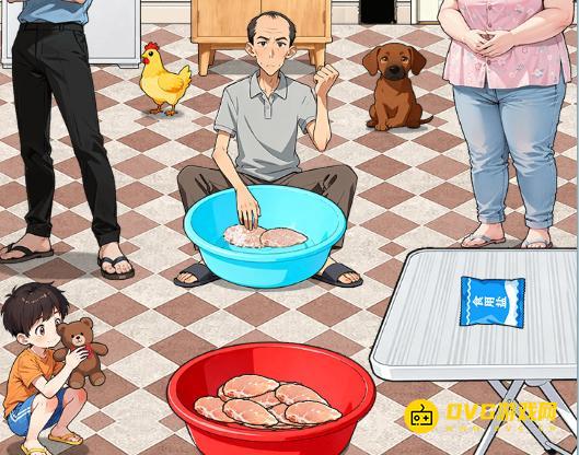 《解压找茬烧脑》第64关鸡扒哥腌鸡扒怎么过