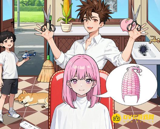 《解压找茬烧脑》第65关脑洞发型师怎么过