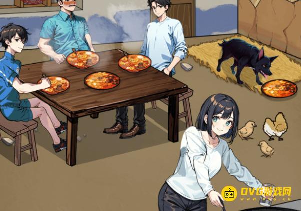 《解压找茬烧脑》第82关诡异的晚餐怎么过-微信小游戏诡异的晚餐还原事件真相通关图文攻略