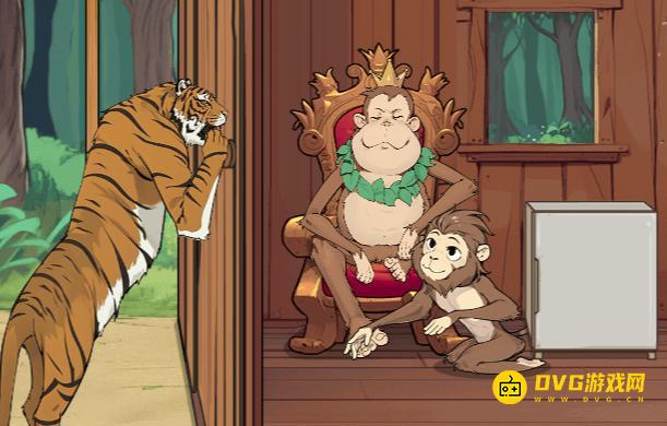 《解压找茬烧脑》第95关猴子当家怎么过