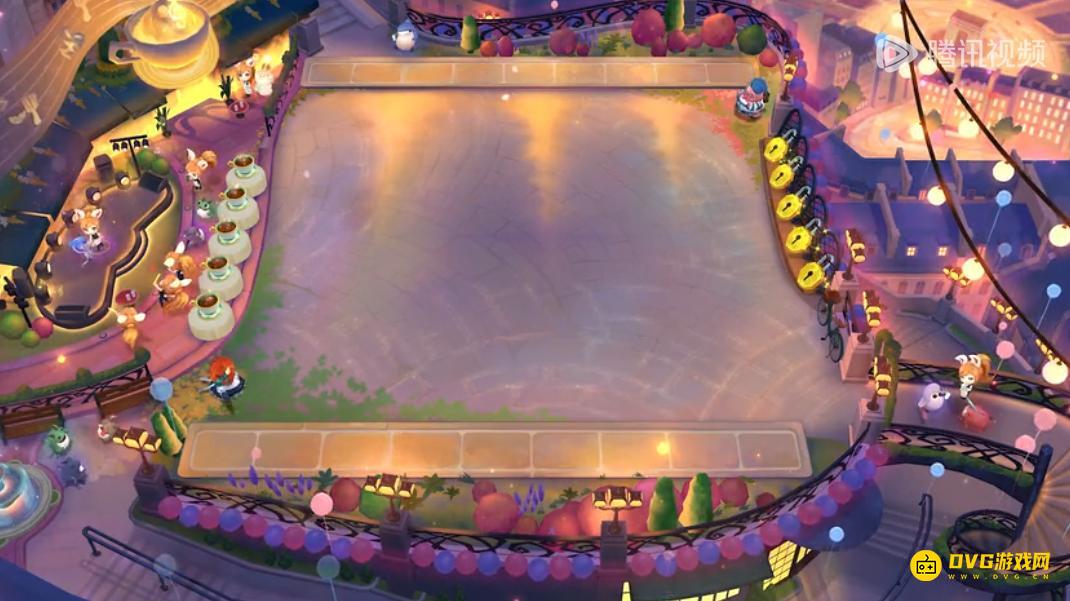 LOL《英雄联盟》云顶之弈神话级棋盘巴黎咖啡馆击剑手羽饰骑士和绝妙之花胖胖龙宣传视频