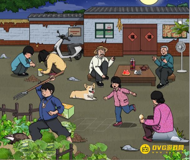 《解压找茬烧脑》第139关80瓜田叉猹怎么过-微信小游戏80瓜田叉猹找出12处不合理的地方通关图文攻略