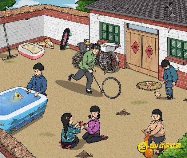 《解压找茬烧脑》第142关80翻花绳子怎么过-微信小游戏80翻花绳子找出12处不合理的地方通关图文攻略