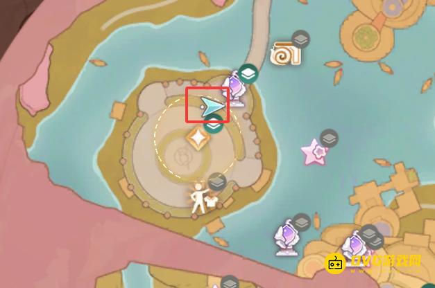 《无限暖暖》勇者雕像旁边找五角星的奇想星在哪里-勇者广场边缘找五角星的奇想星位置