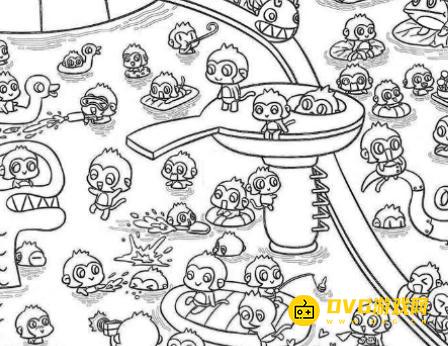 《解压找茬烧脑》第26关沙滩找猴子怎么过-微信小游戏沙滩找猴子找出100只猴子通关图文攻略