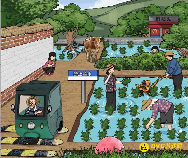 《解压找茬烧脑》第33关80插秧怎么过-微信小游戏80插秧找出12处不合理的地方通关图文攻略