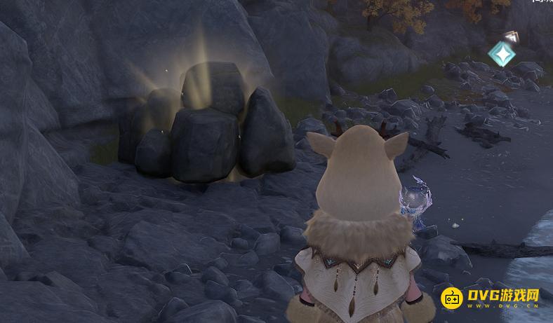 《无限暖暖》石头里的奇想星怎么拿-巨木之森海边石头里的奇想星拿法