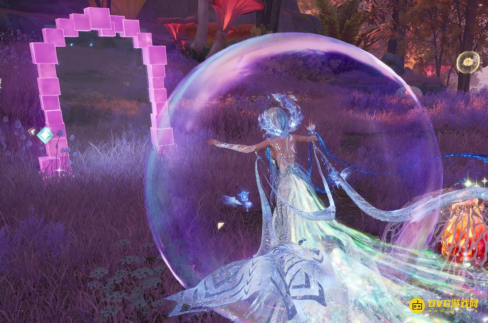 《无限暖暖》林地小屋下面的谜题空间挑战怎么进去-变大进不去变小会飘起来怎么进入门