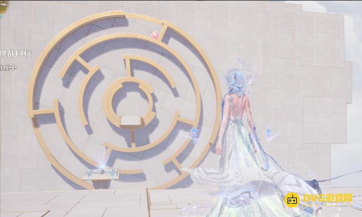 《无限暖暖》圆形大转盘谜题空间挑战让球落入底座中怎么转-巨木之森一个大圆盘的谜题空间怎么过