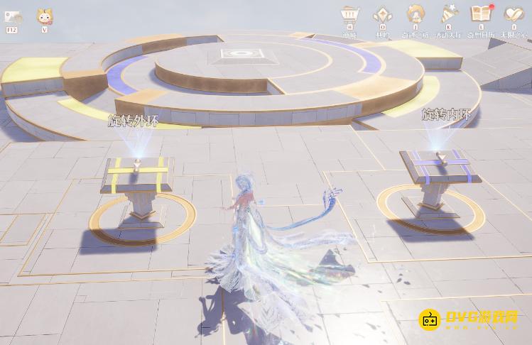 《无限暖暖》深林小径左上谜题空间大圆环推箱子挑战怎么过