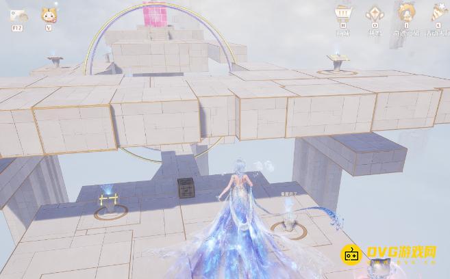 《无限暖暖》巨人墓园左上谜题空间挑战用箱子开启机关怎么过-巨人墓园左上一个大圆圈用箱子开启机关图文攻略