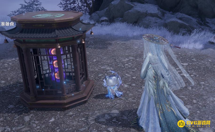 《无限暖暖》装在笼子里的3个灵感露珠怎么拿-万相境最左边装木栅栏里面的3个灵感露珠