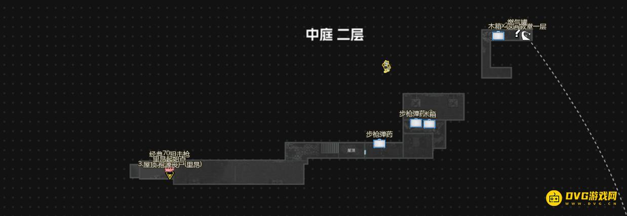 《生化危机9》疗养院中庭互动地图-疗养院中庭全收集全探索全宝箱地图详情