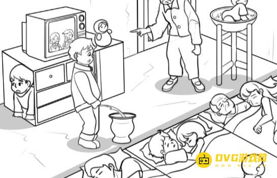 《解压找茬烧脑》第372关炕上数人怎么过-微信小游戏372找出房间内18个人通关图文攻略