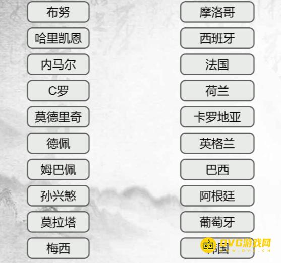 《汉字找茬梗》连线足球明星怎么过