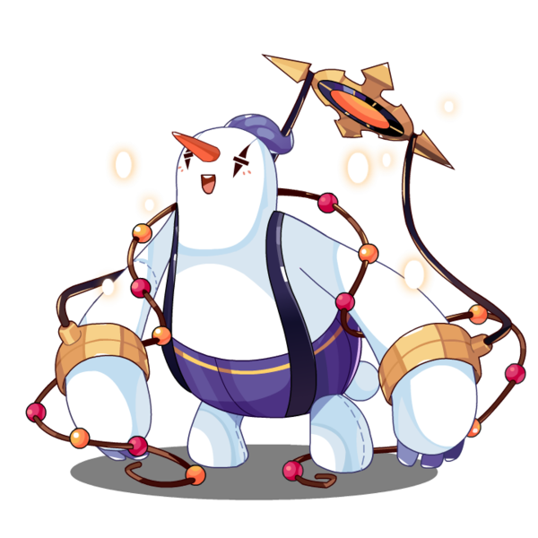 元旦雪人