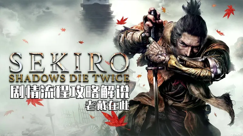 【完结】【苦手专用】老戴《只狼》《只狼：影逝二度》全剧情，BOSS，全结局，流程攻略解说 手残，逃课，旷课