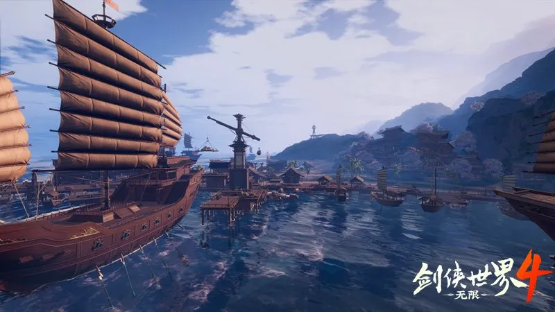 《剑侠世界4:无限》休闲摸鱼系统揭秘