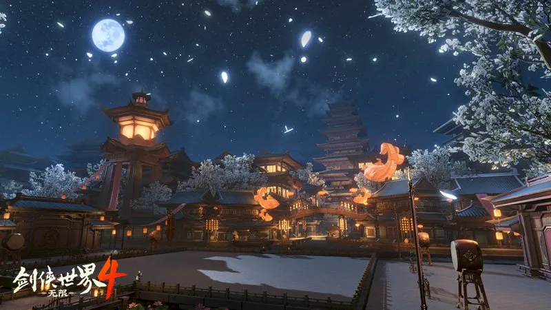 《剑侠世界4:无限》休闲摸鱼系统揭秘