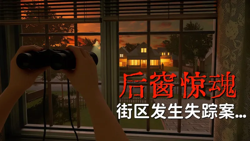 大学生放假独自在家，望远镜观察邻居发现恐怖秘密……真实案件改编的恐怖游戏《Crime Detective》