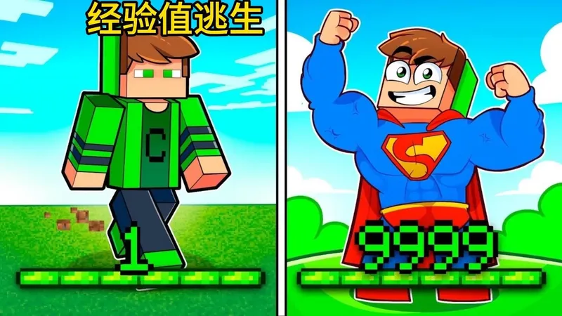 MC我的世界：经验值逃生