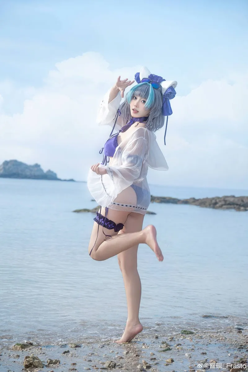 《碧蓝航线》柴郡cosplay展示