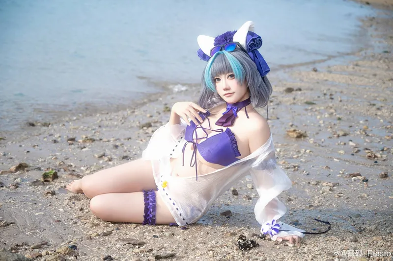 《碧蓝航线》柴郡cosplay展示-精美写真集锦