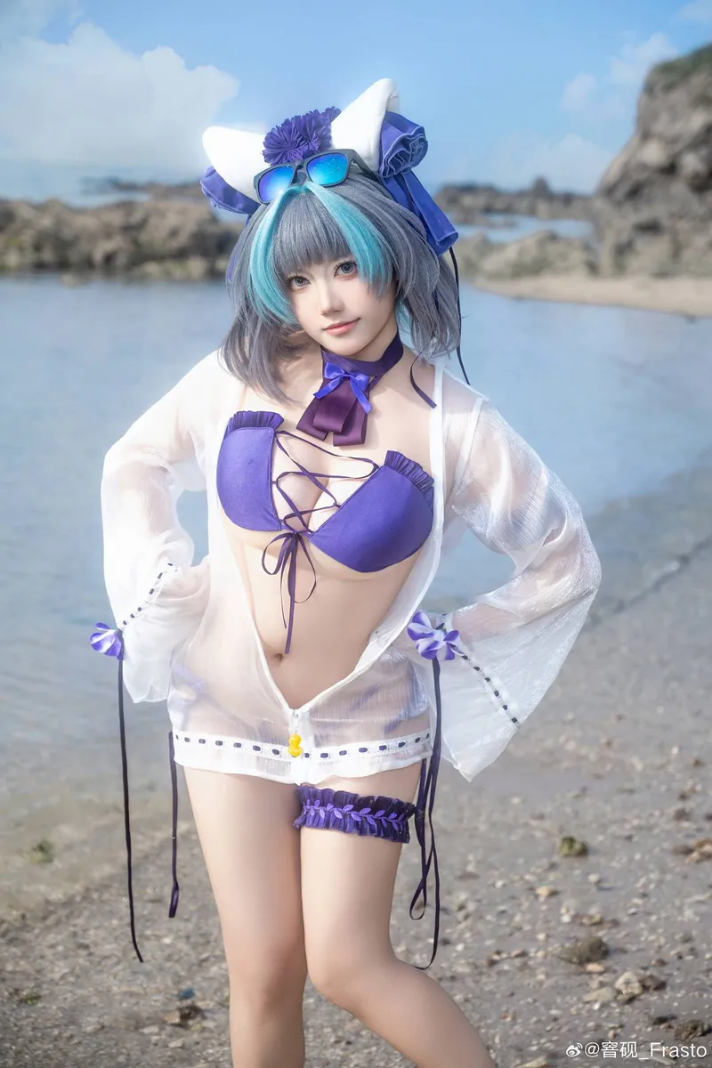 《碧蓝航线》柴郡cosplay展示