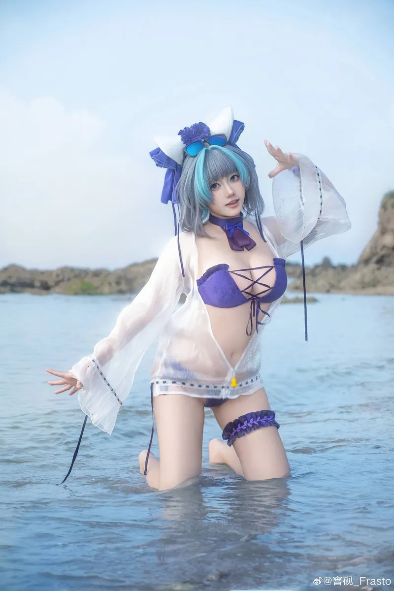 《碧蓝航线》柴郡cosplay展示