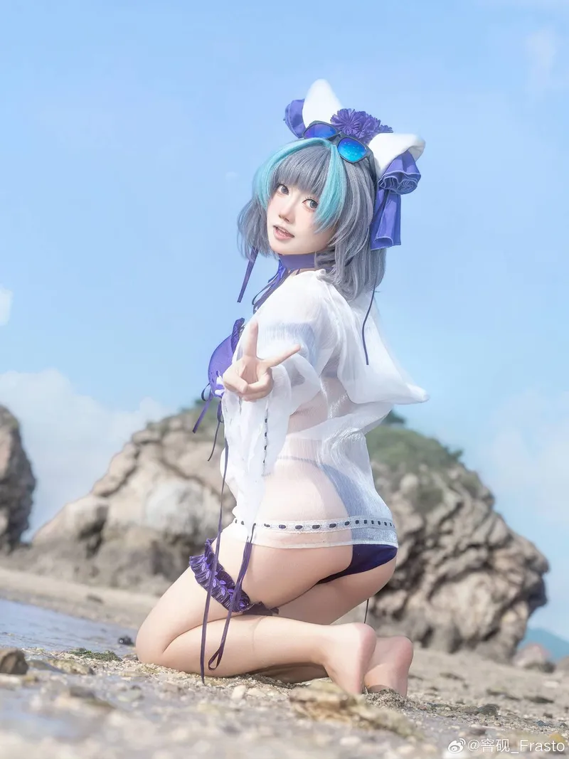 《碧蓝航线》柴郡cosplay展示