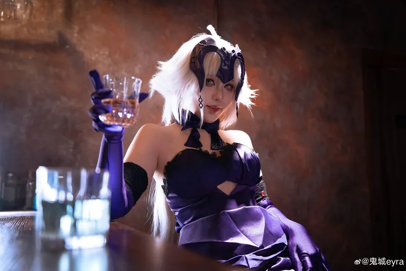 《Fate》黑贞德cosplay展示