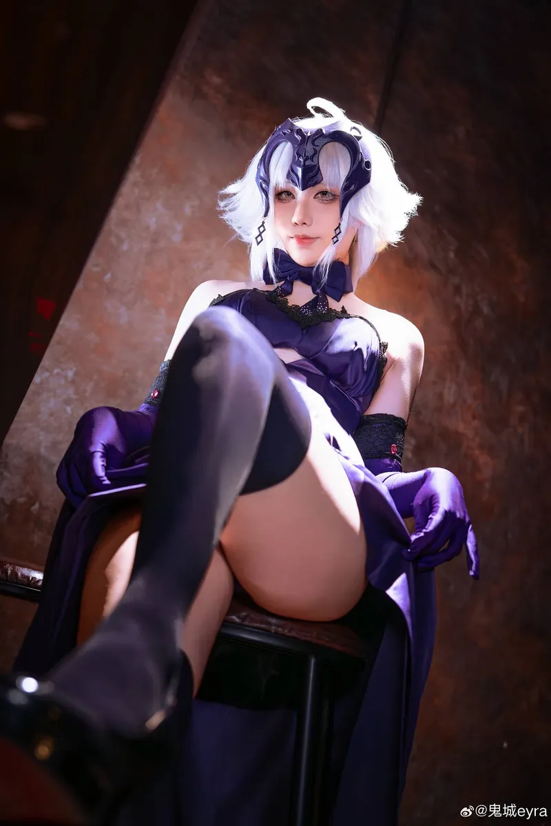 《Fate》黑贞德cosplay展示