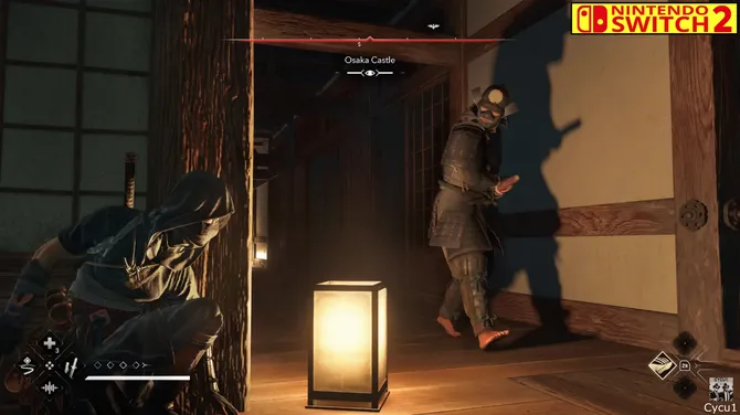 《刺客信条：影》Switch2与PS5Pro画面对比