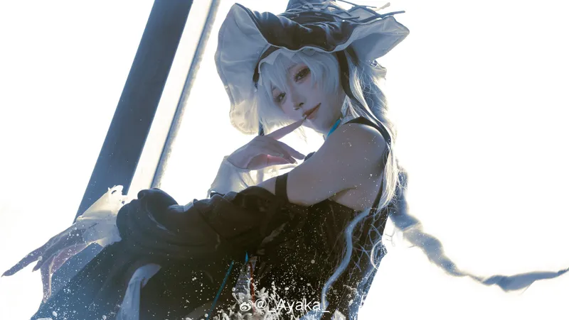 《明日方舟》归鲨cosplay