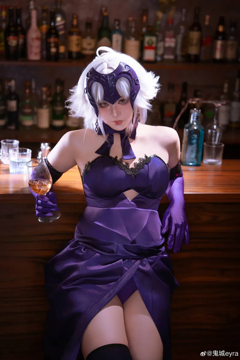 《Fate》黑贞德cosplay展示