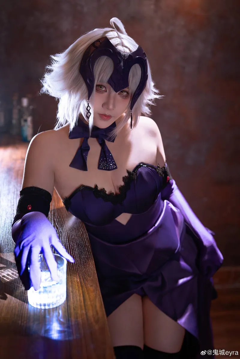 《Fate》黑贞德cosplay展示