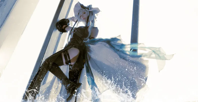 《明日方舟》归鲨cosplay