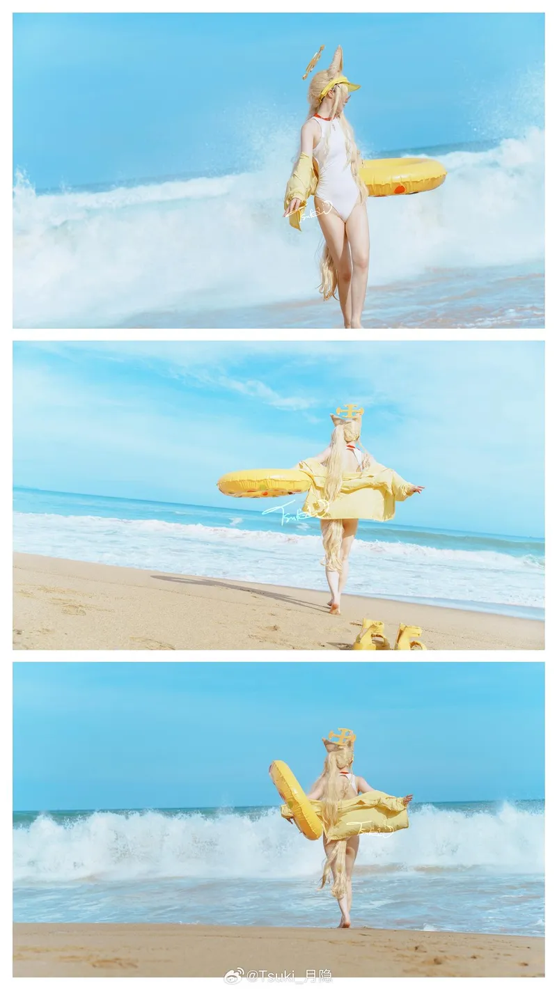 《蔚蓝档案》百合园圣娅cosplay展示