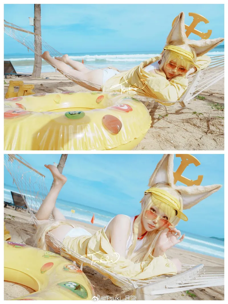 《蔚蓝档案》百合园圣娅cosplay展示