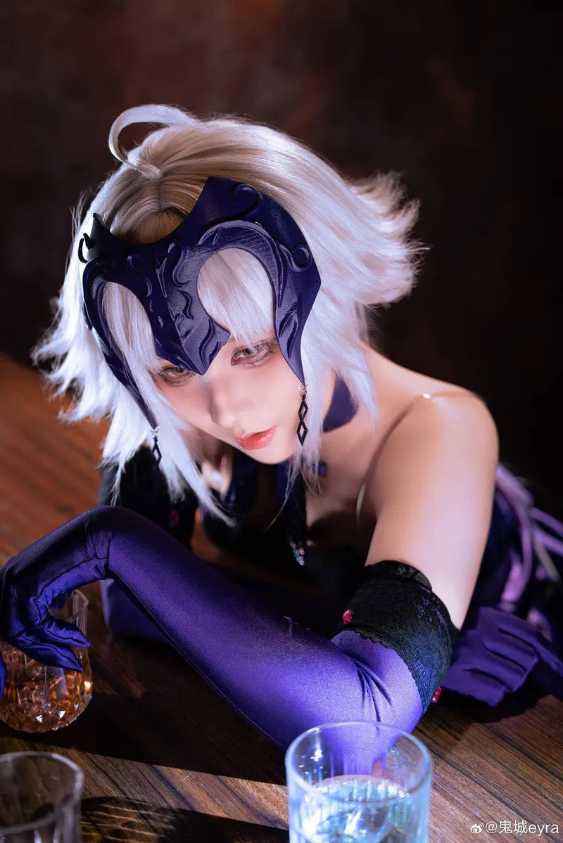 《Fate》黑贞德cosplay展示