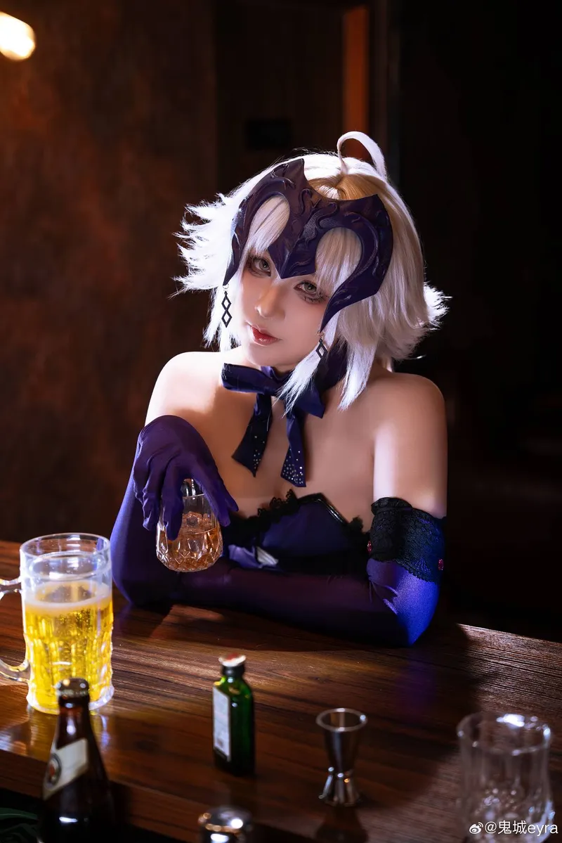 《Fate》黑贞德cosplay展示